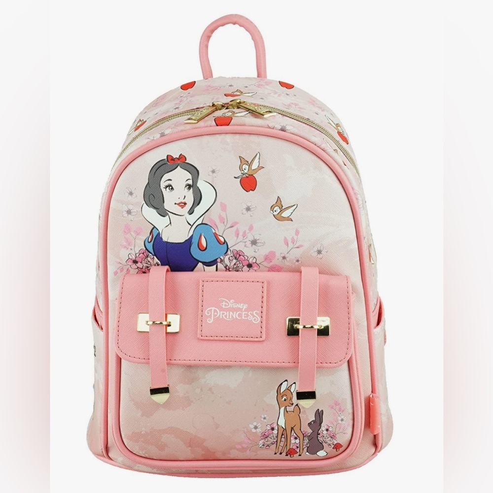 WondaPop Disney Princess Snow White 11" Vegan Leather Mini Backpack